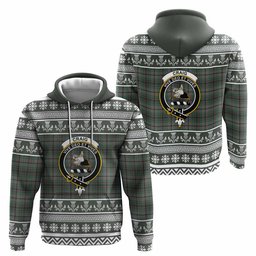 ScotsTee Shop Scottish Craig Clan Tartan Christmas Ugly Hoodie Family Crest