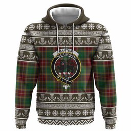 ScotsTee Shop Scottish Baxter Clan Tartan Christmas Ugly Hoodie Family Crest