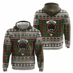 ScotsTee Shop Scottish Baxter Clan Tartan Christmas Ugly Hoodie Family Crest