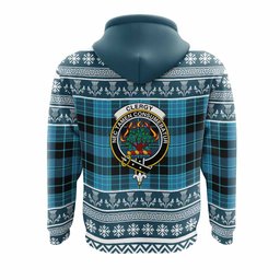 ScotsTee Shop Scottish Clergy Clan Tartan Christmas Ugly Hoodie Family Crest