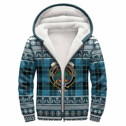 ScotsTee Shop Scottish Clergy Clan Tartan Christmas Ugly Hoodie Family Crest