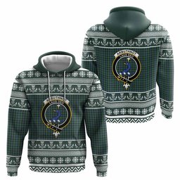ScotsTee Shop Scottish Arbuthnot Clan Tartan Christmas Ugly Hoodie Family Crest