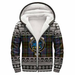 ScotsTee Shop Scottish Bowie Clan Tartan Christmas Ugly Hoodie Family Crest