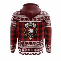 ScotsTee Shop Scottish Cunningham Clan Tartan Christmas Ugly Hoodie Family Crest