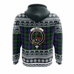 ScotsTee Shop Scottish Blair Clan Tartan Christmas Ugly Hoodie Family Crest