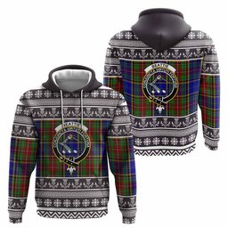 ScotsTee Shop Scottish Beattie (Beatty) Clan Tartan Christmas Ugly Hoodie Family Crest