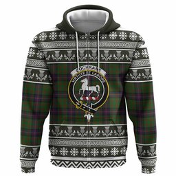ScotsTee Shop Scottish Cochrane Clan Tartan Christmas Ugly Hoodie Family Crest