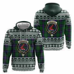 ScotsTee Shop Scottish Armstrong Clan Tartan Christmas Ugly Hoodie Family Crest