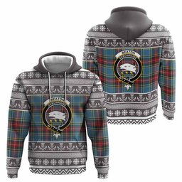 ScotsTee Shop Scottish Beaton Clan Tartan Christmas Ugly Hoodie Family Crest