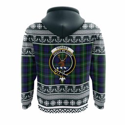 ScotsTee Shop Scottish Forbes Clan Tartan Christmas Ugly Hoodie Family Crest