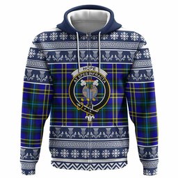 ScotsTee Shop Scottish Hope Clan Tartan Christmas Ugly Hoodie Family Crest