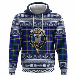 ScotsTee Shop Scottish Hope Clan Tartan Christmas Ugly Hoodie Family Crest