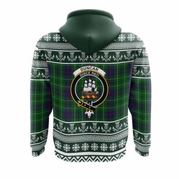 ScotsTee Shop Scottish Duncan Clan Tartan Christmas Ugly Hoodie Family Crest