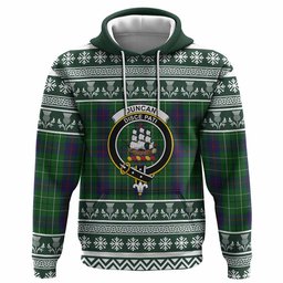 ScotsTee Shop Scottish Duncan Clan Tartan Christmas Ugly Hoodie Family Crest