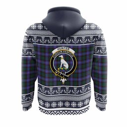 ScotsTee Shop Scottish Hunter (Hunterston) Clan Tartan Christmas Ugly Hoodie Family Crest