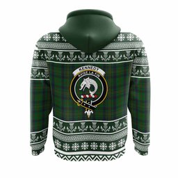 ScotsTee Shop Scottish Kennedy Clan Tartan Christmas Ugly Hoodie Family Crest