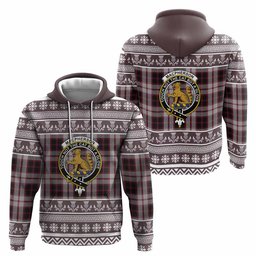 ScotsTee Shop Scottish MacPherson (McPherson) Clan Tartan Christmas Ugly Hoodie Family Crest