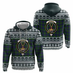 ScotsTee Shop Scottish Gordon Clan Tartan Christmas Ugly Hoodie Family Crest