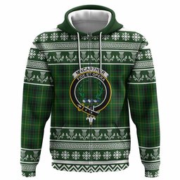 ScotsTee Shop Scottish MacArthur (McArthur) Clan Tartan Christmas Ugly Hoodie Family Crest