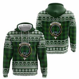 ScotsTee Shop Scottish MacArthur (McArthur) Clan Tartan Christmas Ugly Hoodie Family Crest