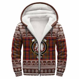 ScotsTee Shop Scottish Hepburn Clan Tartan Christmas Ugly Hoodie Family Crest