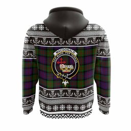 ScotsTee Shop Scottish MacDonald (McDonald) Clan Tartan Christmas Ugly Hoodie Family Crest