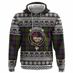 ScotsTee Shop Scottish MacDonald (McDonald) Clan Tartan Christmas Ugly Hoodie Family Crest