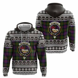 ScotsTee Shop Scottish MacDonald (McDonald) Clan Tartan Christmas Ugly Hoodie Family Crest