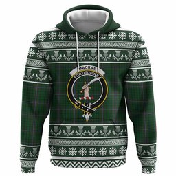 ScotsTee Shop Scottish MacRae (McRae) Clan Tartan Christmas Ugly Hoodie Family Crest