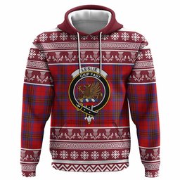 ScotsTee Shop Scottish Leslie Clan Tartan Christmas Ugly Hoodie Family Crest