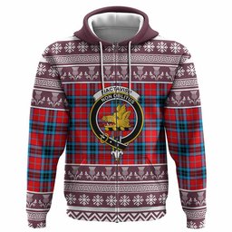 ScotsTee Shop Scottish MacTavish (McTavish) Clan Tartan Christmas Ugly Hoodie Family Crest