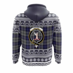 ScotsTee Shop Scottish Napier Clan Tartan Christmas Ugly Hoodie Family Crest