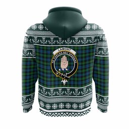 ScotsTee Shop Scottish Lamont Clan Tartan Christmas Ugly Hoodie Family Crest