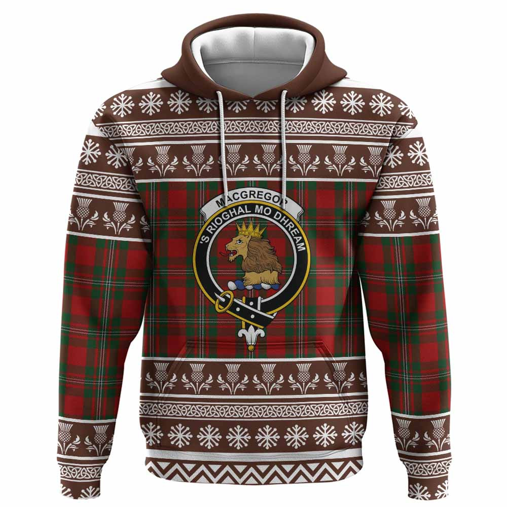 ScotsTee Shop Scottish MacGregor (McGregor) Clan Tartan Christmas Ugly Hoodie Family Crest