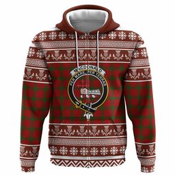 ScotsTee Shop Scottish MacDonald (McDonald) of Sleat Clan Tartan Christmas Ugly Hoodie Family Crest