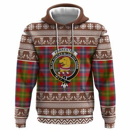 ScotsTee Shop Scottish Forrester (Foster) Clan Tartan Christmas Ugly Hoodie Family Crest