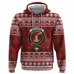 ScotsTee Shop Scottish Matheson Clan Tartan Christmas Ugly Hoodie Family Crest