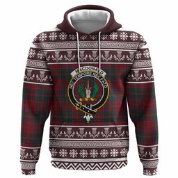 ScotsTee Shop Scottish MacDonald (McDonald) of Glencoe Clan Tartan Christmas Ugly Hoodie Family Crest