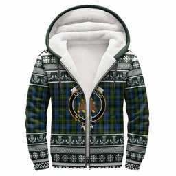 ScotsTee Shop Scottish Mackenzie (Mckenzie) Clan Tartan Christmas Ugly Hoodie Family Crest