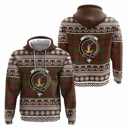ScotsTee Shop Scottish Lumsden Clan Tartan Christmas Ugly Hoodie Family Crest