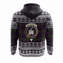 ScotsTee Shop Scottish MacDonald (McDonald) of Clanranald Clan Tartan Christmas Ugly Hoodie Family Crest