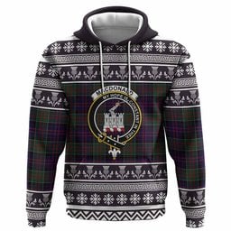 ScotsTee Shop Scottish MacDonald (McDonald) of Clanranald Clan Tartan Christmas Ugly Hoodie Family Crest