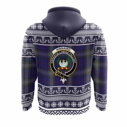 ScotsTee Shop Scottish Kinnaird Clan Tartan Christmas Ugly Hoodie Family Crest
