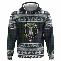 ScotsTee Shop Scottish MacCallum (McCallum) Clan Tartan Christmas Ugly Hoodie Family Crest