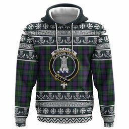 ScotsTee Shop Scottish MacCallum (McCallum) Clan Tartan Christmas Ugly Hoodie Family Crest