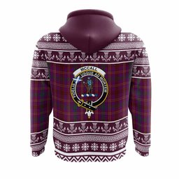 ScotsTee Shop Scottish McCall (Caithness) Clan Tartan Christmas Ugly Hoodie Family Crest