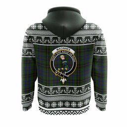 ScotsTee Shop Scottish MacInnes (McInnes) Clan Tartan Christmas Ugly Hoodie Family Crest