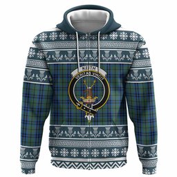 ScotsTee Shop Scottish Keith Clan Tartan Christmas Ugly Hoodie Family Crest