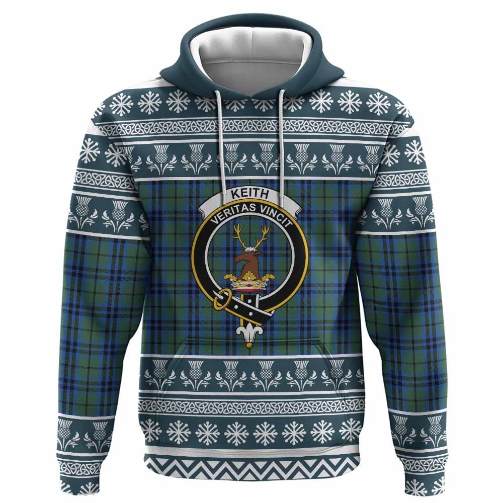 ScotsTee Shop Scottish Keith Clan Tartan Christmas Ugly Hoodie Family Crest