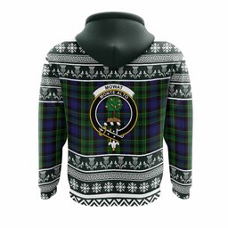 ScotsTee Shop Scottish Mowat Clan Tartan Christmas Ugly Hoodie Family Crest